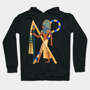 Vintage Retro God Ra, The Creator God of Ancient Egypt Hoodie